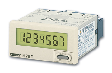 Omron Counters H7ET Series Time Totalizer